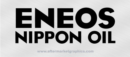 Eneos Nippon Oil Decals - Pair (2 pieces)